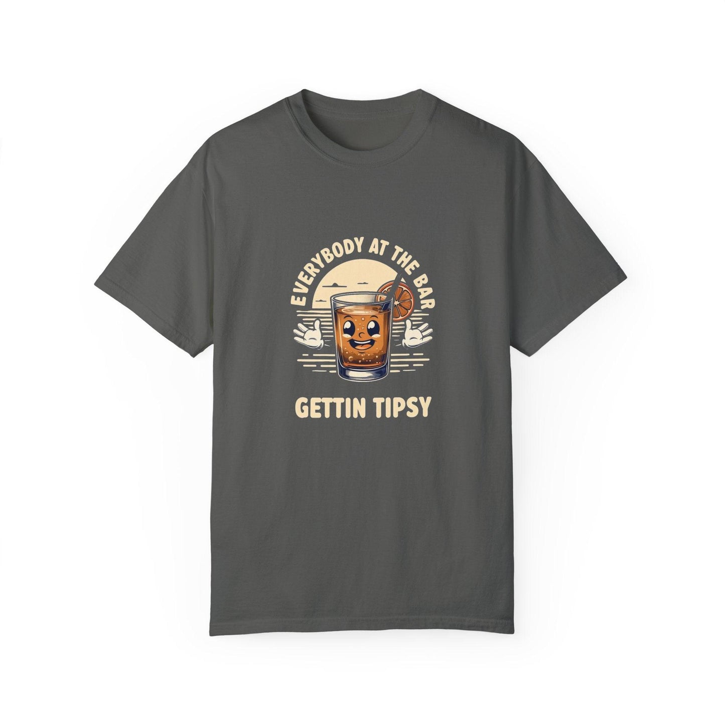 Everybody at the Bar Gettin Tipsy Unisex Garment-Dyed T-Shirt - Country in My Heart