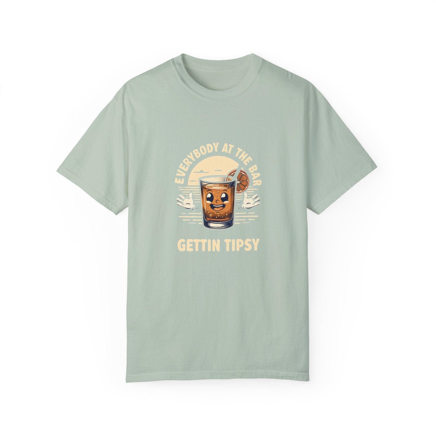 Everybody at the Bar Gettin Tipsy Unisex Garment-Dyed T-Shirt - Country in My Heart