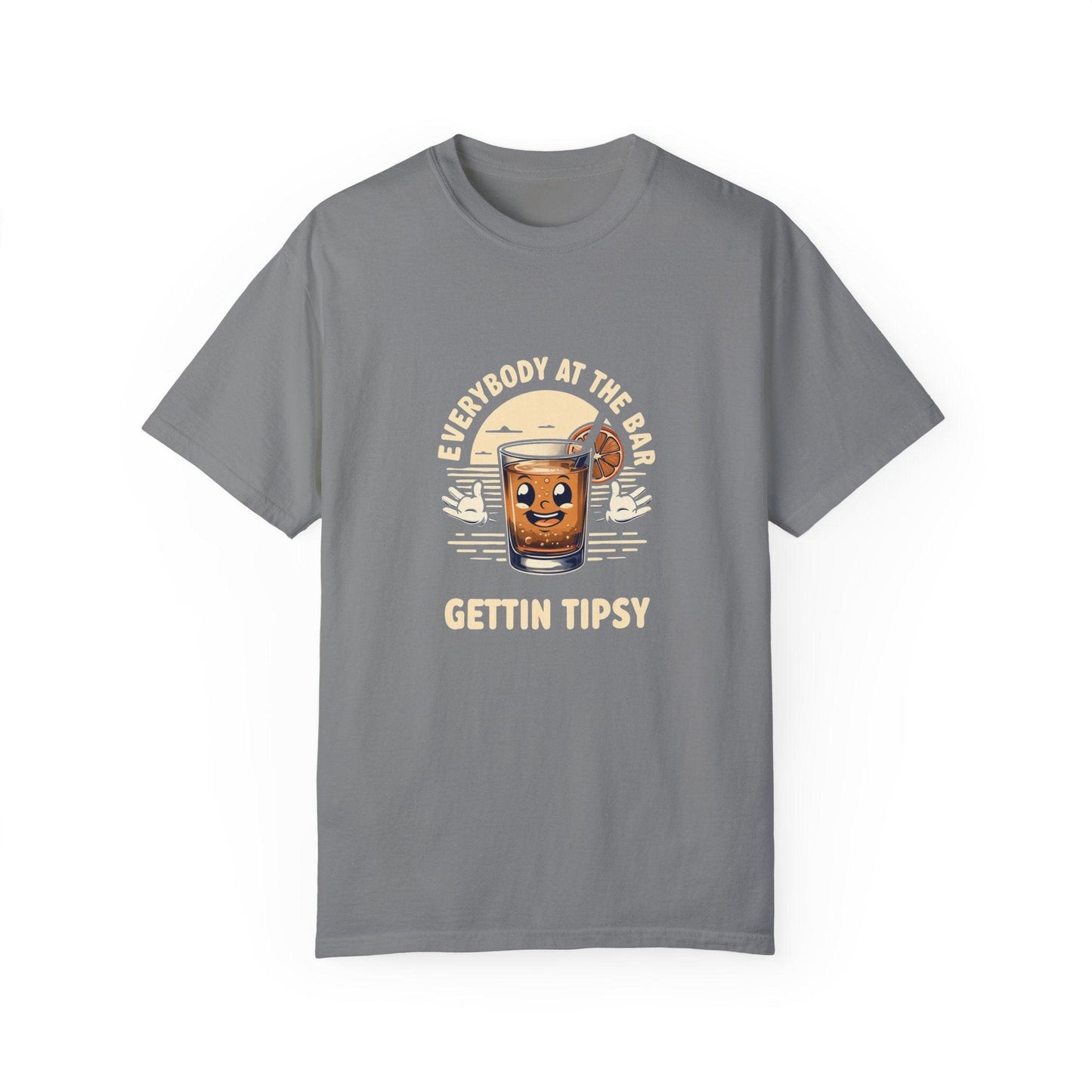 Everybody at the Bar Gettin Tipsy Unisex Garment-Dyed T-Shirt - Country in My Heart