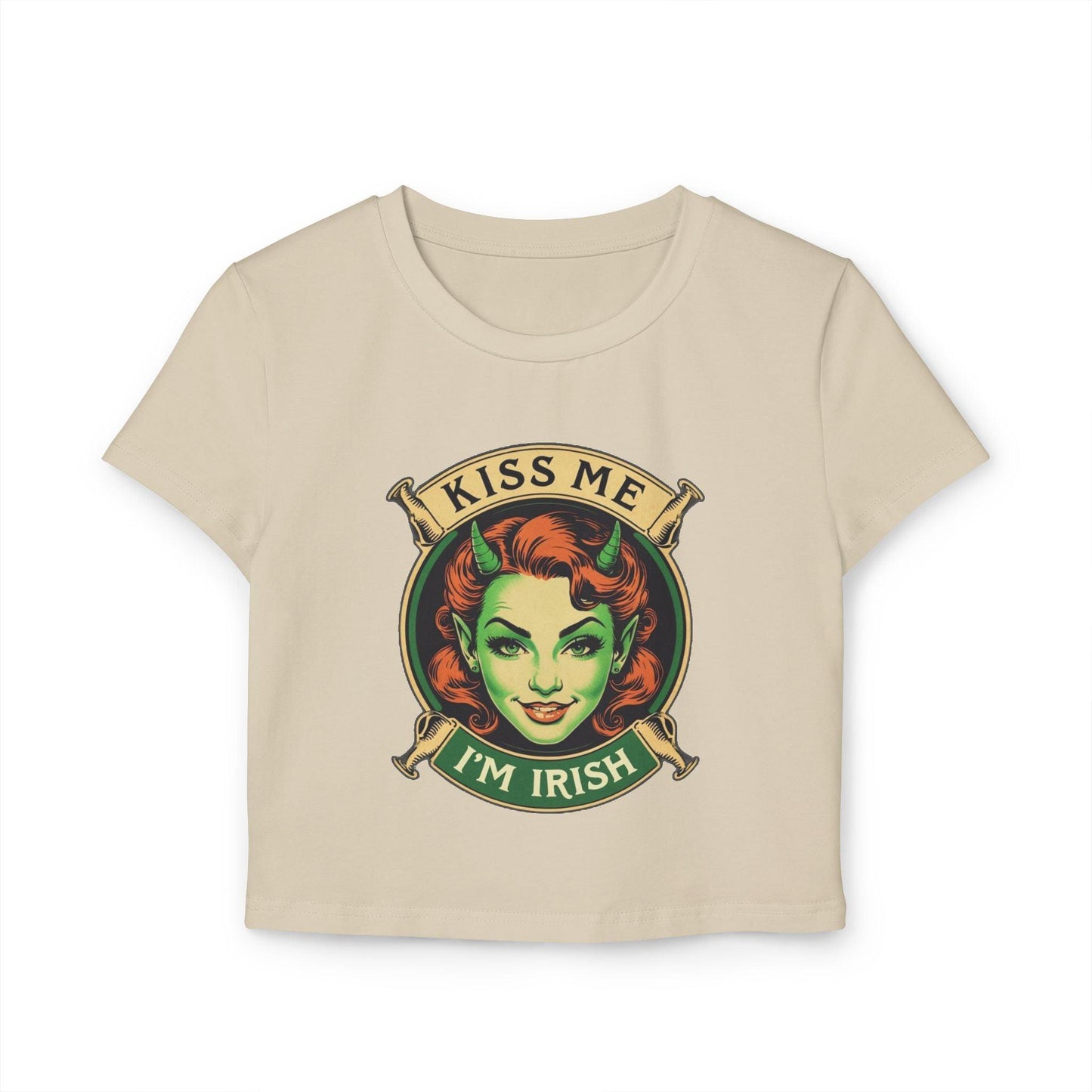 St Patricks Day Baby Tee Kiss Me Im Irish - Country in My Heart
