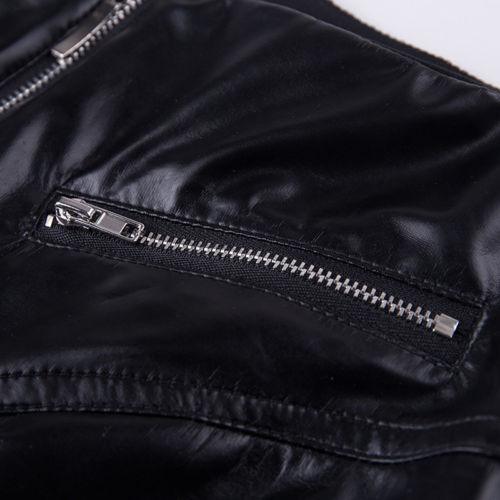 "RockRider High-Waist Leather Pants – Sexy Shiny Black Simulated Leather, Edgy Rock & Roll Style" - Country in My Heart