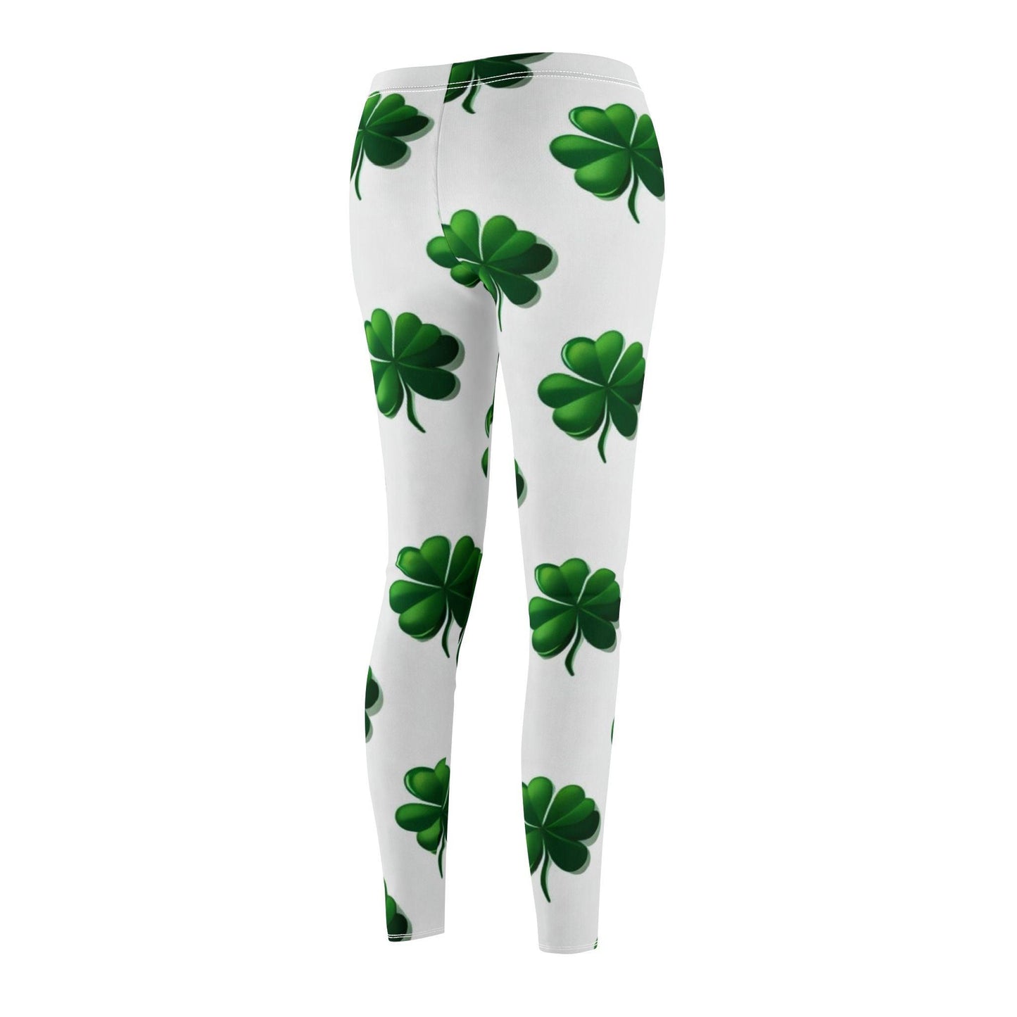 Women's Mid-Rise Shamrock Leggings St Patricks Day Edition! - Country in My Heart