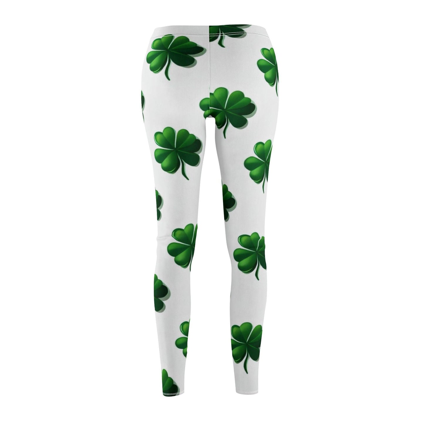 Women's Mid-Rise Shamrock Leggings St Patricks Day Edition! - Country in My Heart