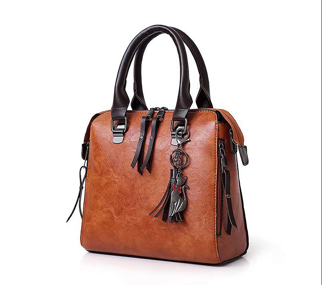 Vintage Leather 4-Piece Messenger Bag Set | Luxury Leather Tote, Clutch & Wallet Set - Country in My Heart