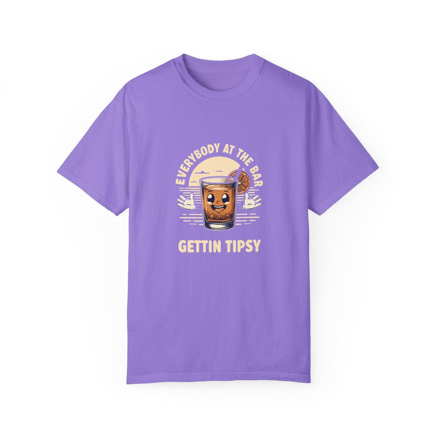 Everybody at the Bar Gettin Tipsy Unisex Garment-Dyed T-Shirt - Country in My Heart