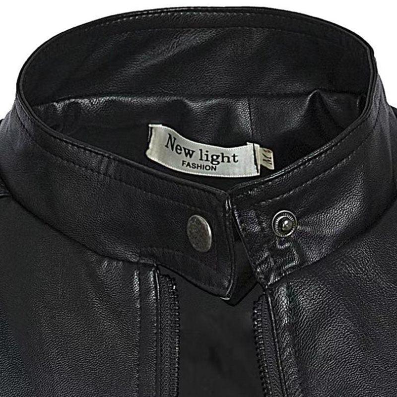 Black Leather Motorcycle Jacket | Stylish and Warm for Bikers & Nightlife - Country in My Heart