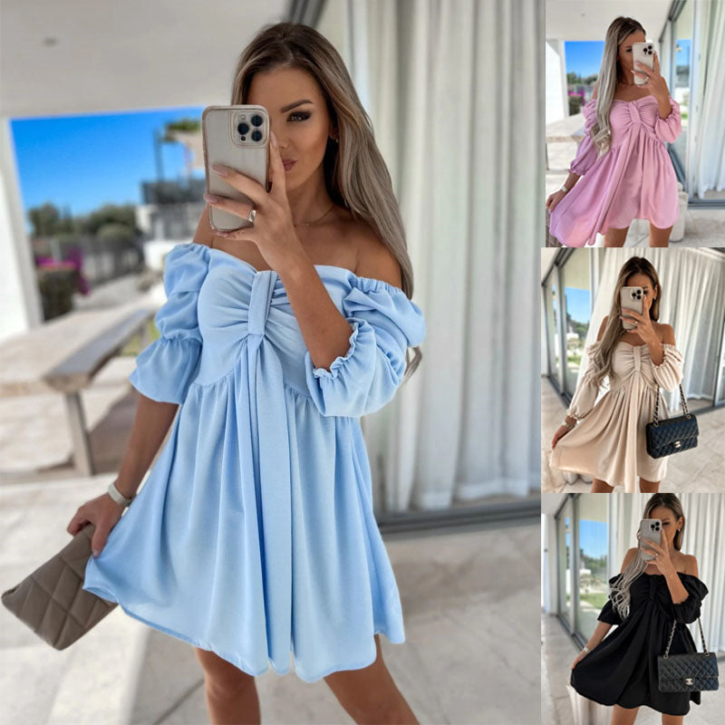 Cowgirl Chic Summer High-Waist Swing Dress