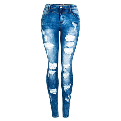 CurveFit Distressed Denim Jeans - Country in My Heart