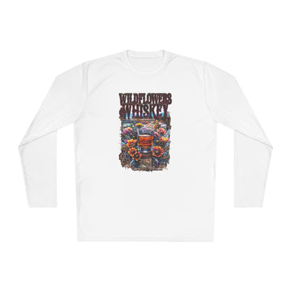 Wildflowers and Whiskey Lightweight Long Sleeve Tee - Country in My Heart