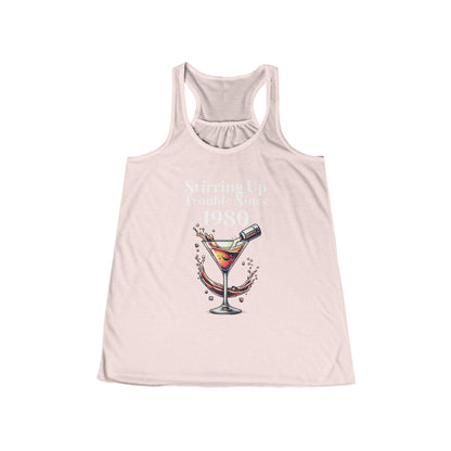 Serve Style & Sass Womens Flowy Racer Back Tank Top - Country in My Heart