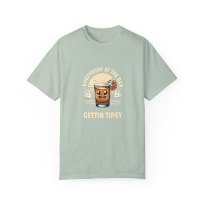 Everybody at the Bar Gettin Tipsy Unisex Garment-Dyed T-Shirt - Country in My Heart