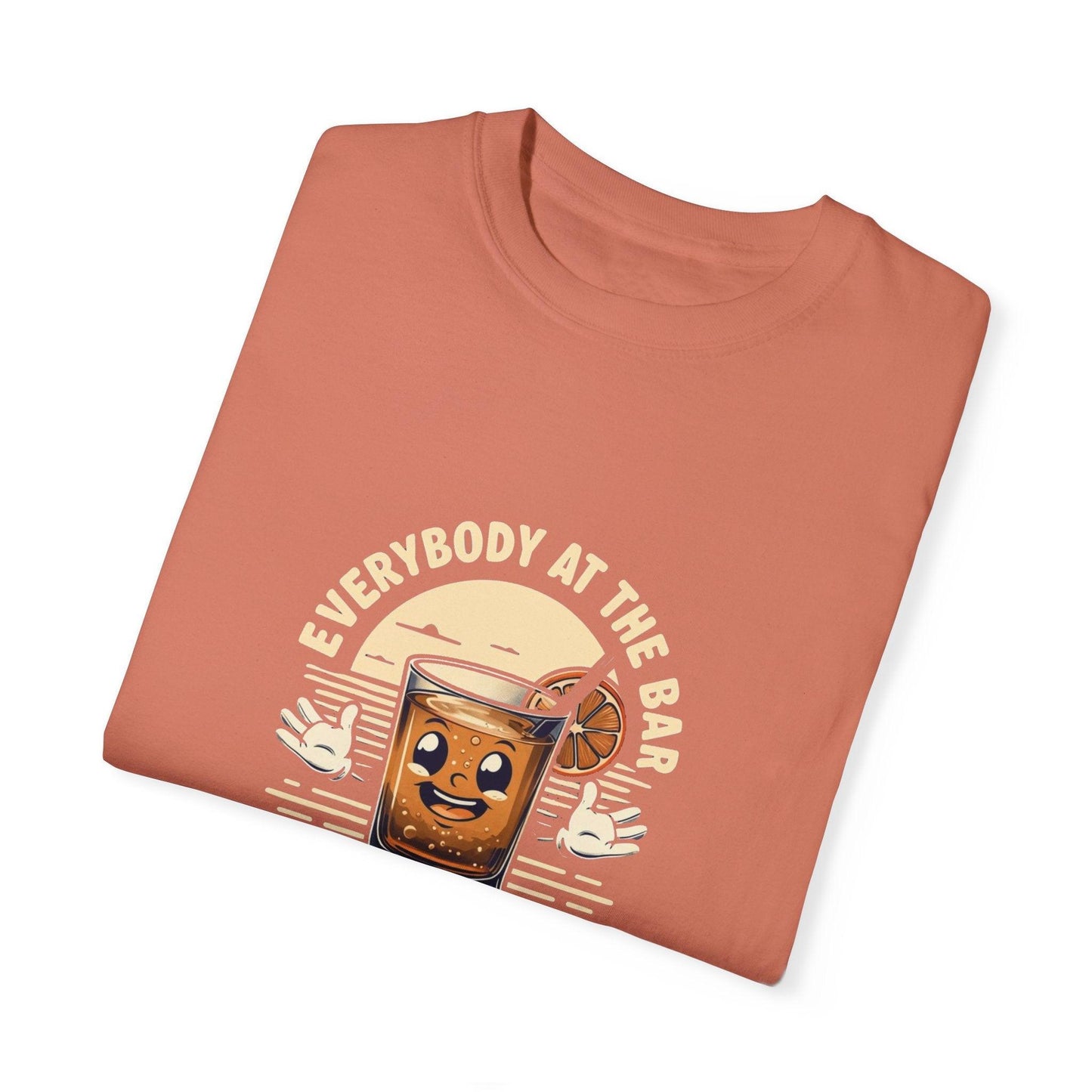 Everybody at the Bar Gettin Tipsy Unisex Garment-Dyed T-Shirt - Country in My Heart