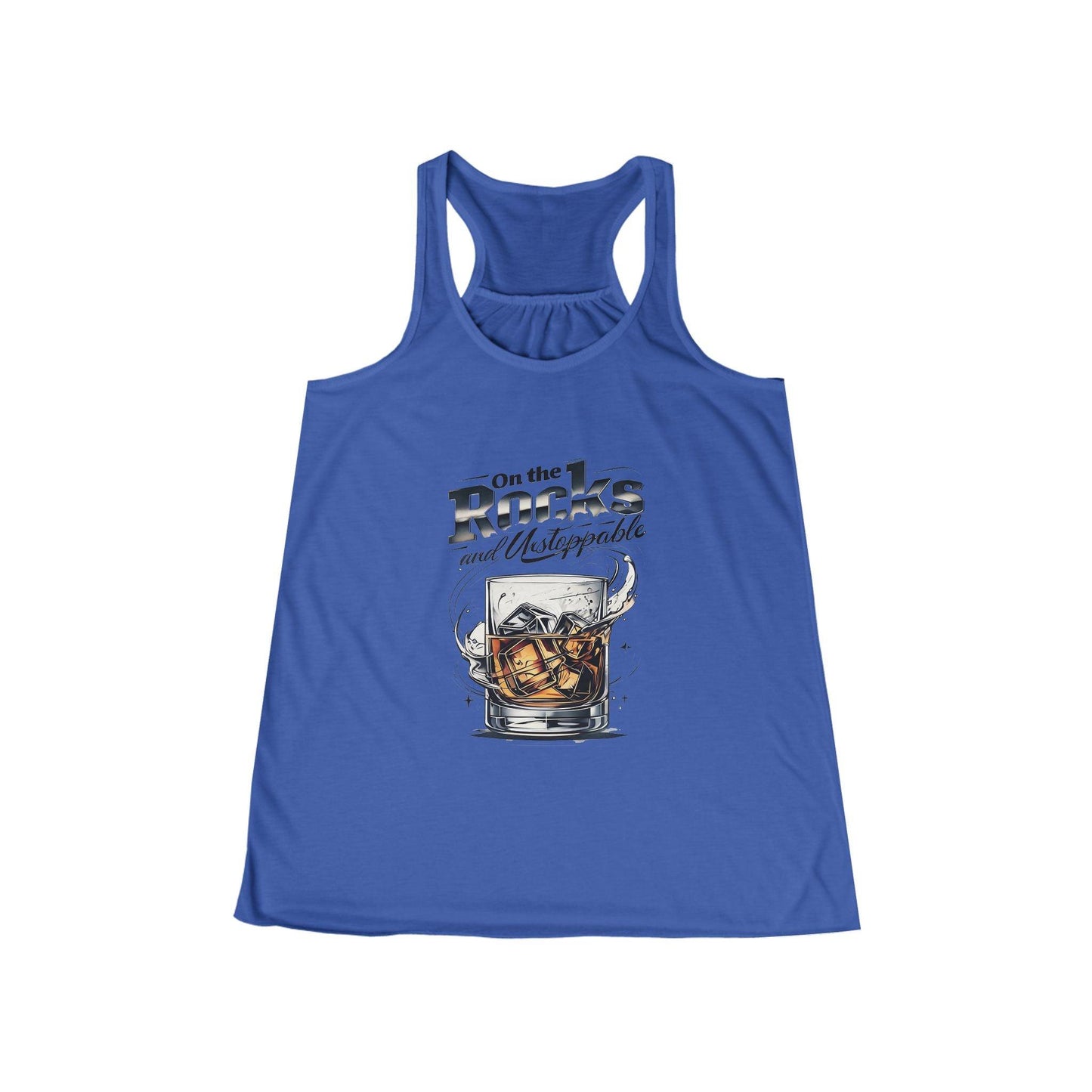 On the Rocks and Unstoppable Womens Racer Back Tank Top - Country in My Heart