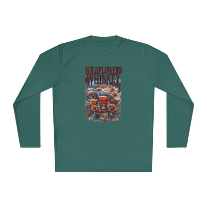 Wildflowers and Whiskey Lightweight Long Sleeve Tee - Country in My Heart