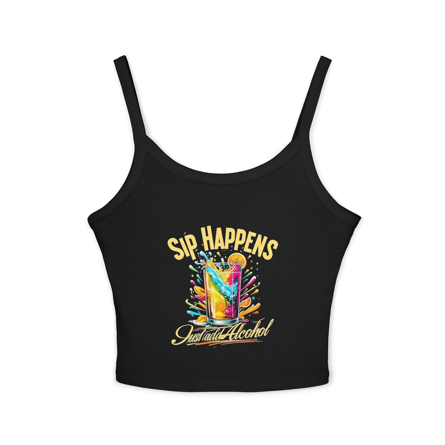 Playful & Stylish Womens Spaghetti Strap Tank Top - Country in My Heart