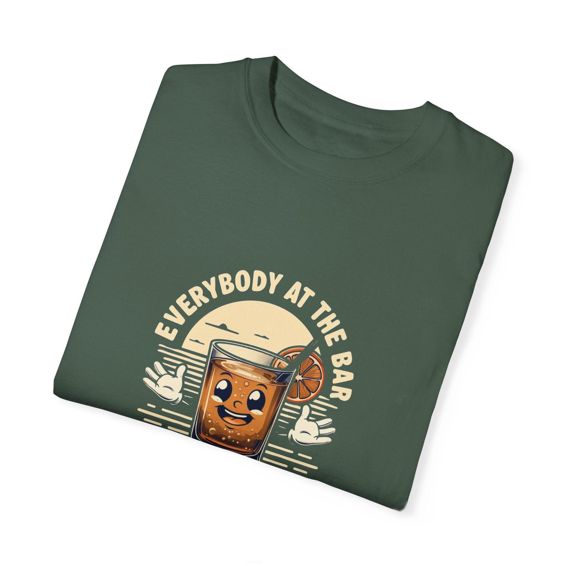 Everybody at the Bar Gettin Tipsy Unisex Garment-Dyed T-Shirt - Country in My Heart