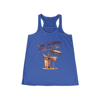 Pour Decisions Womens Racer Back Tank Top - Country in My Heart