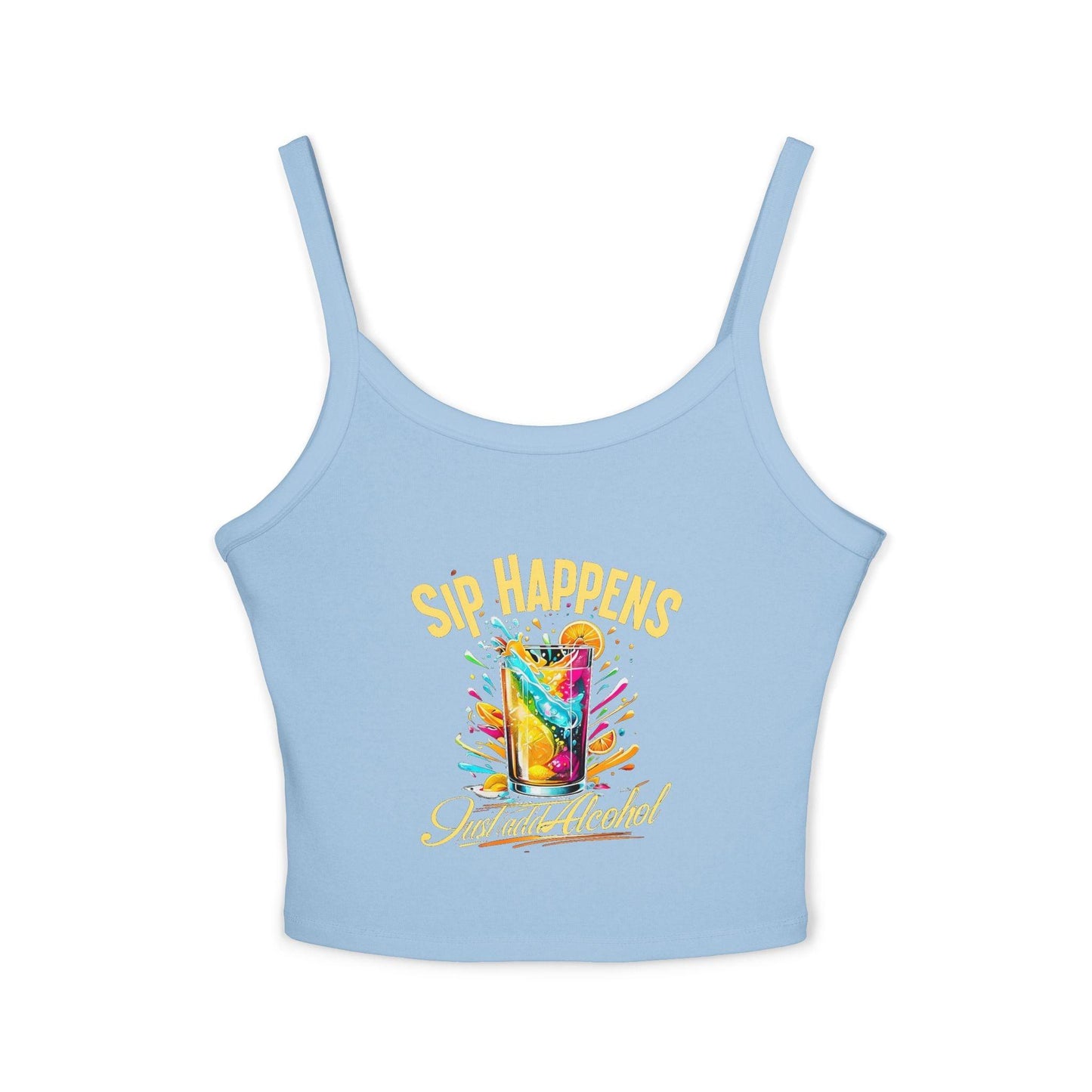 Playful & Stylish Womens Spaghetti Strap Tank Top - Country in My Heart