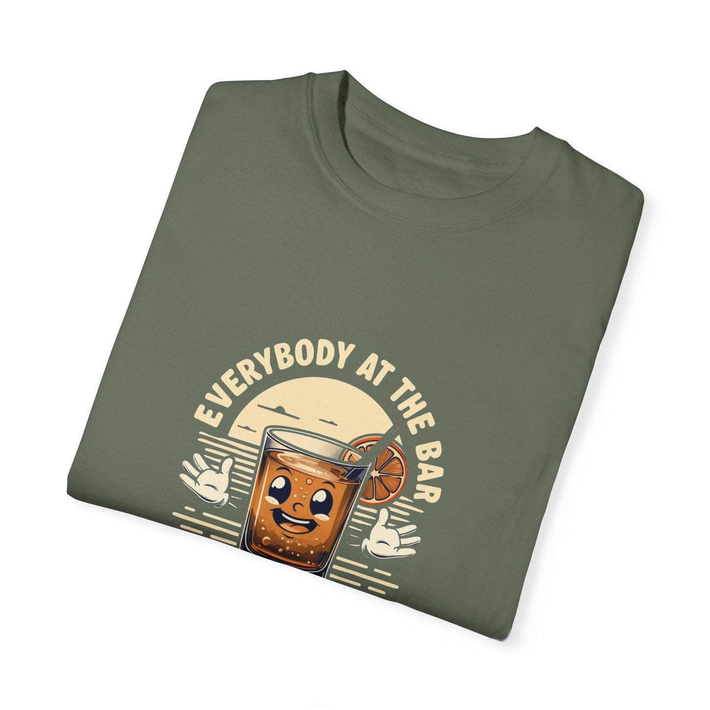 Everybody at the Bar Gettin Tipsy Unisex Garment-Dyed T-Shirt - Country in My Heart