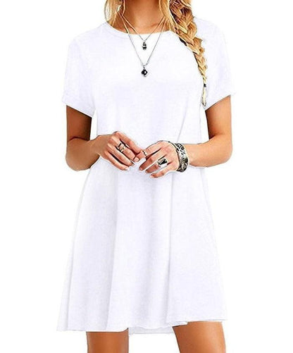 Cowgirl Chic Casual Short Sleeved Dress | Comfortable & Stylish Cowgirl Dress - Country in My Heart