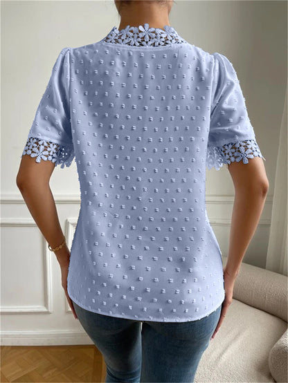 Blossom Lace V-Neck Top