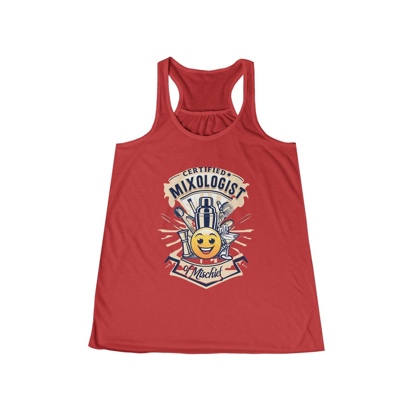 Mixologist of Mischief Womens Racer Back Tank Top - Country in My Heart