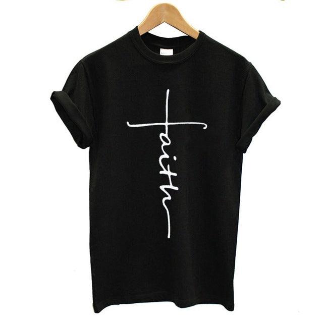 The Cross T-Shirt | Country Girl Faith Shirt for Spring & Summer - Country in My Heart