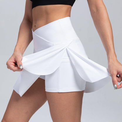 Cowgirl Fit High-Waisted Yoga Skirt Shorts | Sporty, Stylish & Comfortable Activewear - Country in My Heart