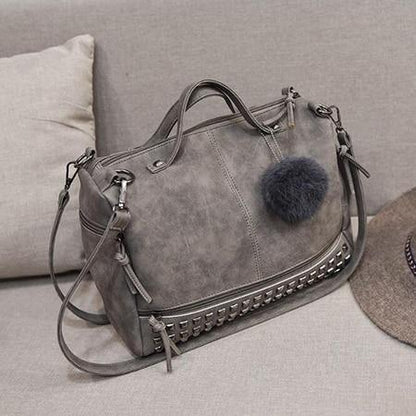 Versatile Leather Shoulder Bag - Country in My Heart