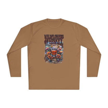 Wildflowers and Whiskey Lightweight Long Sleeve Tee - Country in My Heart