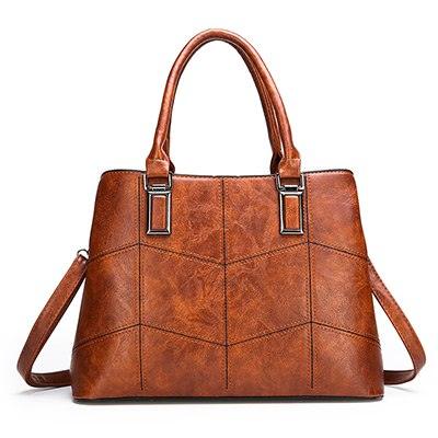 Luxury 3 Piece Leather Tote Set | Genuine Leather Cowgirl Shoulder Bag & Clutch - Country in My Heart