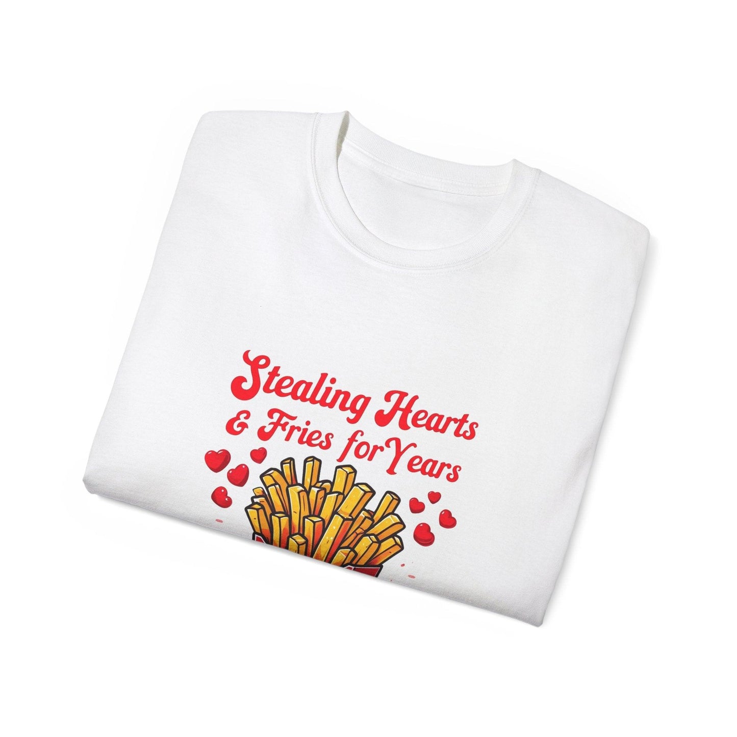 Stealing Hearts and Fries Unisex Ultra Cotton Tee - Country in My Heart