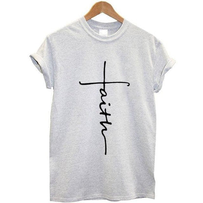 The Cross T-Shirt | Country Girl Faith Shirt for Spring & Summer - Country in My Heart