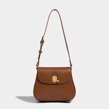 Luxury Retro Cowgirl Saddle Bag | Genuine Leather Brown Handbag - Country in My Heart