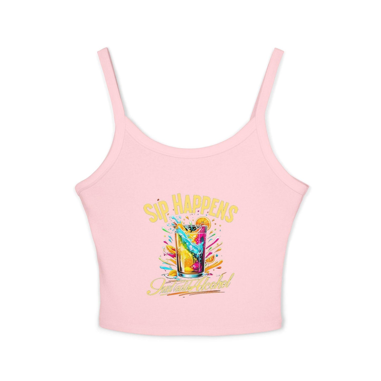 Playful & Stylish Womens Spaghetti Strap Tank Top - Country in My Heart