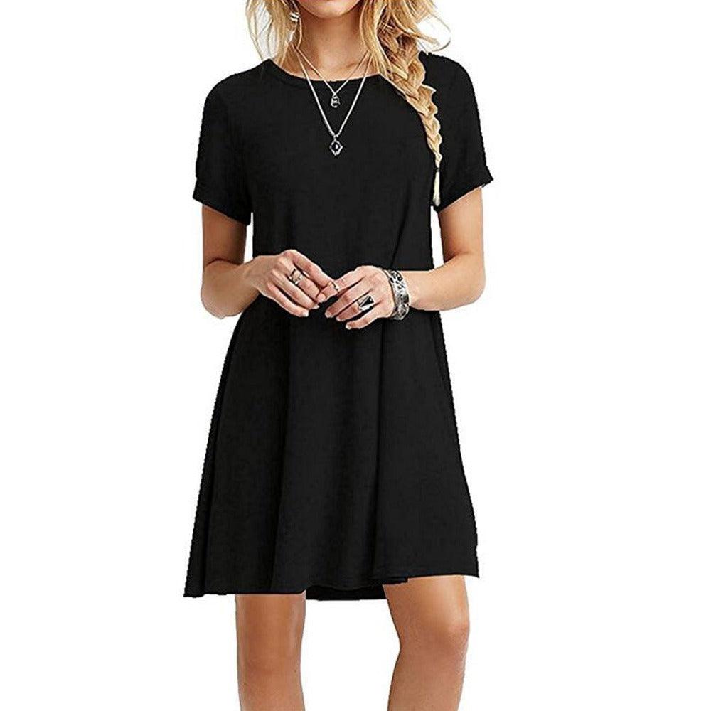 Cowgirl Chic Casual Short Sleeved Dress | Comfortable & Stylish Cowgirl Dress - Country in My Heart