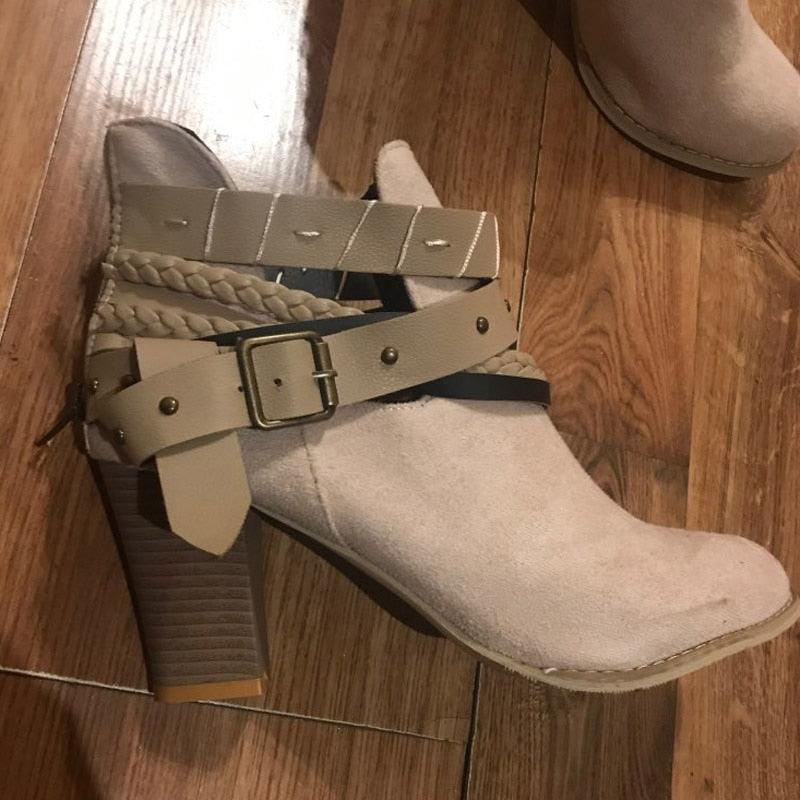 Buckle Chic Ankle Boots - Country in My Heart