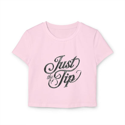 Just the Tip Womens Baby Tee - Country in My Heart