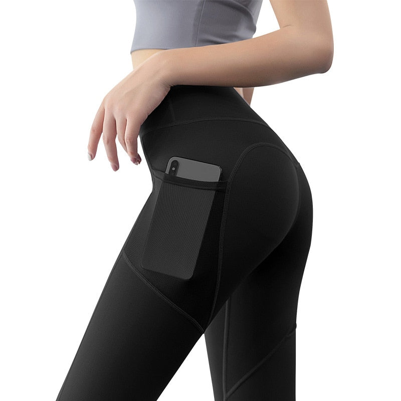 Yoga Leggings with Phone Pocket