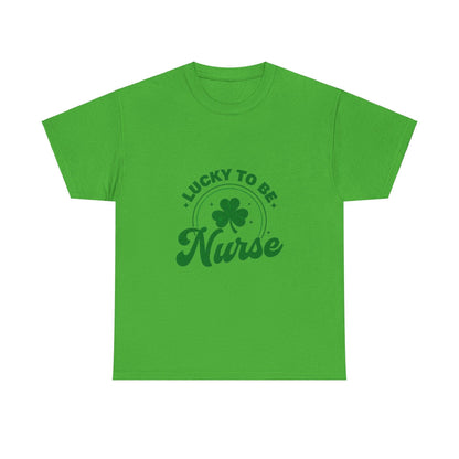 Lucky to Be a Nurse Women's T-Shirt Celebrate St Patricks Day in Style! - Country in My Heart