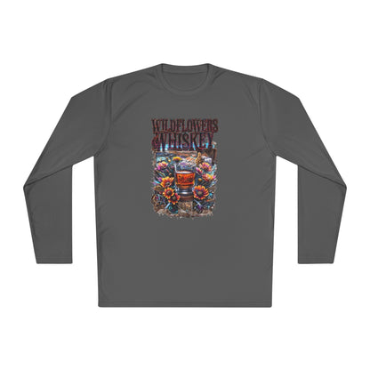 Wildflowers and Whiskey Lightweight Long Sleeve Tee - Country in My Heart