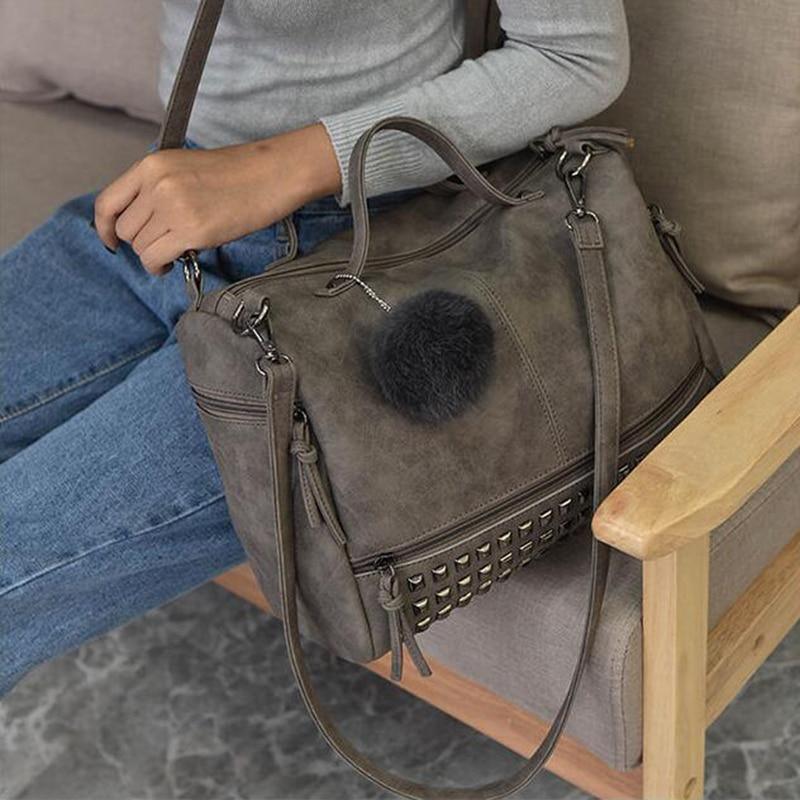 Versatile Leather Shoulder Bag - Country in My Heart