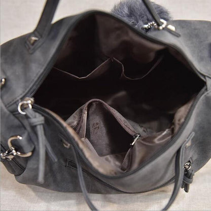 Versatile Leather Shoulder Bag - Country in My Heart