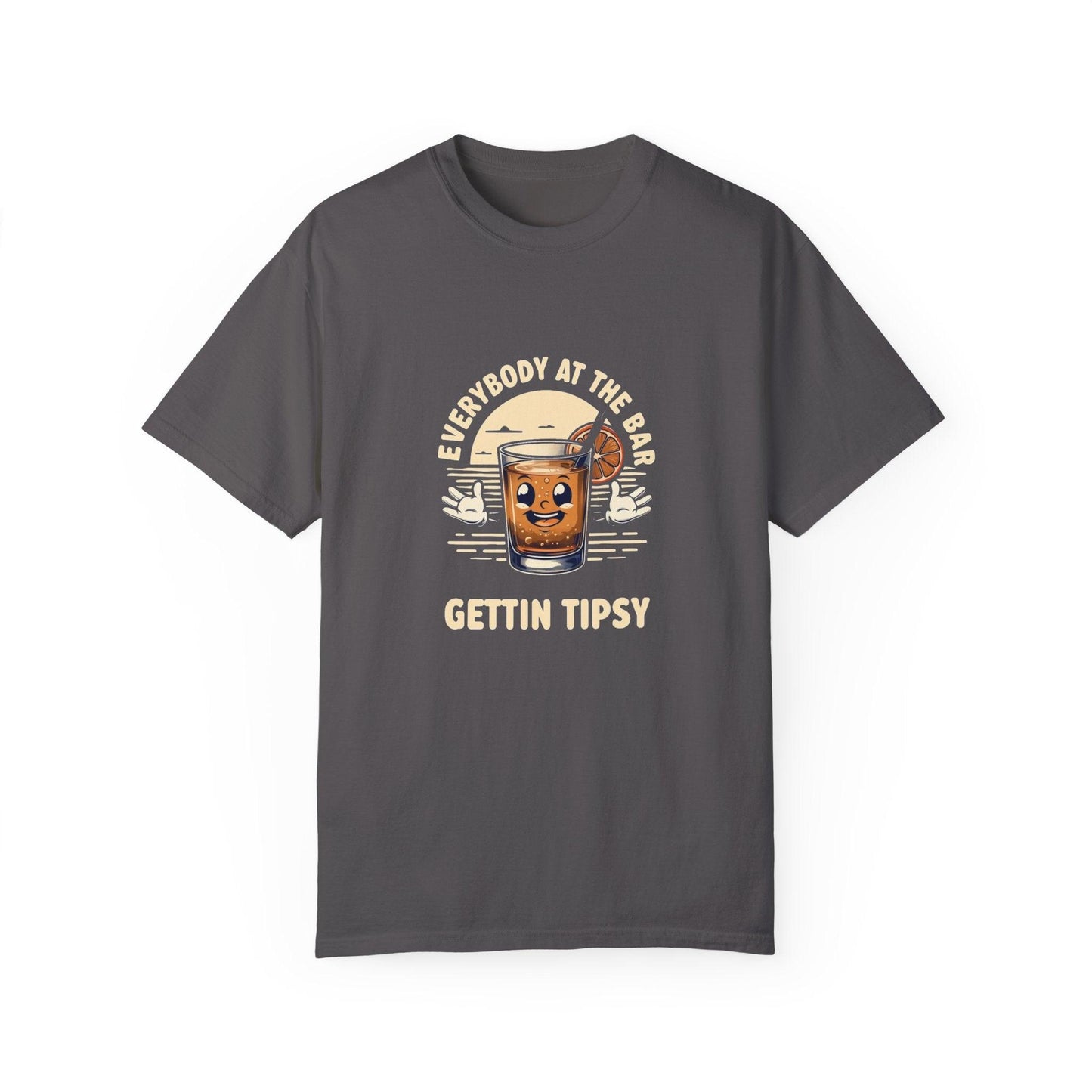 Everybody at the Bar Gettin Tipsy Unisex Garment-Dyed T-Shirt - Country in My Heart