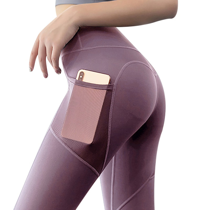 Yoga Leggings with Phone Pocket