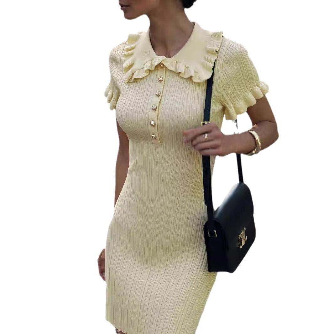 Hepburn Elegance Knit Dress - Audrey Hepburn Inspired Dress for Stylish Women - Country in My Heart