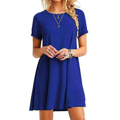 Cowgirl Chic Casual Short Sleeved Dress | Comfortable & Stylish Cowgirl Dress - Country in My Heart