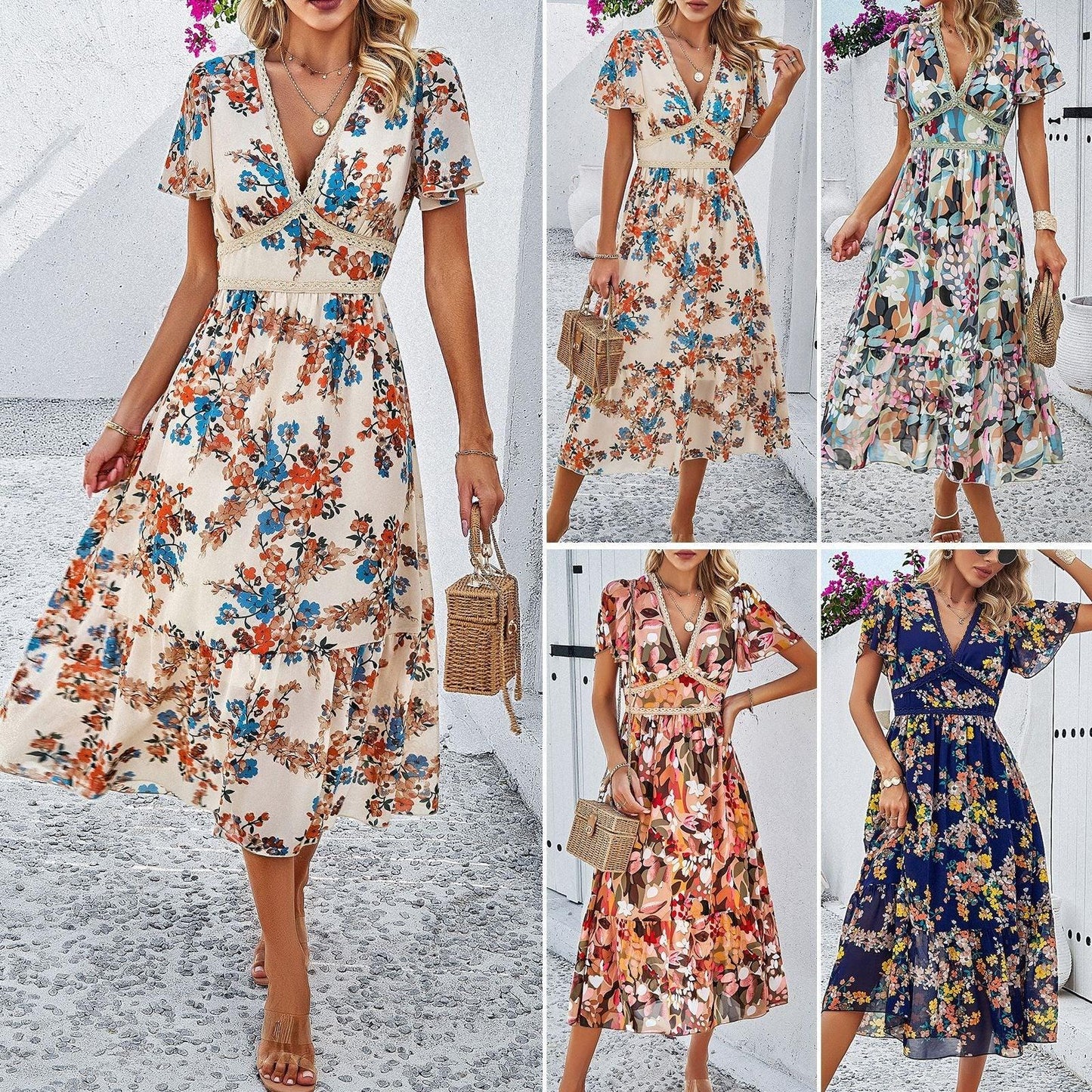 Sunny Fields Floral Dress | Casual Spring & Summer Cowgirl Dress - Country in My Heart