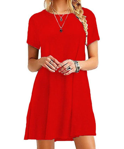 Cowgirl Chic Casual Short Sleeved Dress | Comfortable & Stylish Cowgirl Dress - Country in My Heart