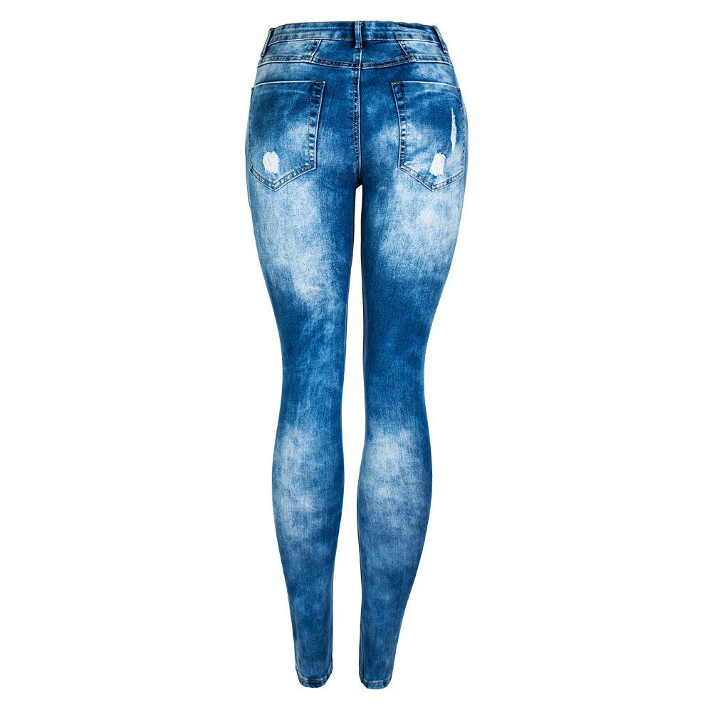 CurveFit Distressed Denim Jeans - Country in My Heart